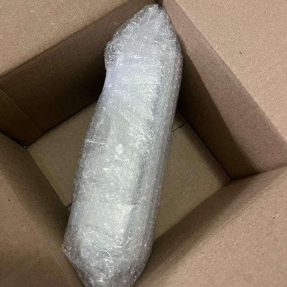 Jessica McClintock silver clutch with chunky chain and metal riveting. NWT - Picture 10 of 12